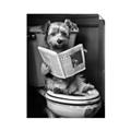 Picture of Potty Pooch _GroupedProduct_Rectangle_Portrait_Unframed_Print_Only_