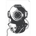 Picture of Vintage Diver Poster _GroupedProduct_Rectangle_Portrait_Unframed_Print_Only_