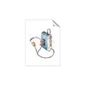 Picture of Retro Walkman Poster _GroupedProduct_Rectangle_Portrait_Unframed_Print_Only_