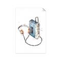 Picture of Retro Walkman Poster _GroupedProduct_Rectangle_Portrait_Unframed_Print_Only_