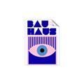 Picture of Bauhaus Eye Poster _GroupedProduct_Rectangle_Portrait_Unframed_Print_Only_