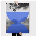 Picture of Misty Blue Horizon _GroupedProduct_Rectangle_Portrait_Canvas_