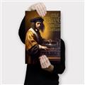 Picture of Old Vinyl Sounds Better Typography Poster _GroupedProduct_Rectangle_Portrait_Canvas_