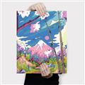 Picture of The Way To the Mountain _GroupedProduct_Rectangle_Portrait_Canvas_