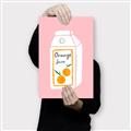 Picture of Orange Juice Poster _GroupedProduct_Rectangle_Portrait_Canvas_