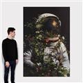 Picture of Untamed Spaceman _GroupedProduct_Rectangle_Portrait_Canvas_