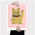 Picture of Maneki Neko – Lucky Cat _GroupedProduct_Rectangle_Portrait_Canvas_