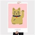 Picture of Maneki Neko – Lucky Cat _GroupedProduct_Rectangle_Portrait_Canvas_