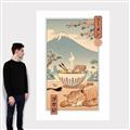 Picture of Catana Ramen Poster _GroupedProduct_Rectangle_Portrait_Canvas_