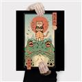 Picture of Catana  Frog Poster _GroupedProduct_Rectangle_Portrait_Canvas_