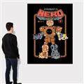 Picture of Robo Neko Cat Poster _GroupedProduct_Rectangle_Portrait_Canvas_