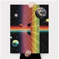 Picture of Space Rainbow Poster  _GroupedProduct_Rectangle_Portrait_Canvas_