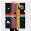 Picture of Space Rainbow Poster  _GroupedProduct_Rectangle_Portrait_Canvas_