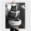Picture of Plus Size Kitty on the Loo _GroupedProduct_Rectangle_Portrait_Canvas_
