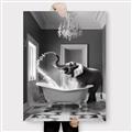 Picture of Joyful Elephant Bath Time _GroupedProduct_Rectangle_Portrait_Canvas_