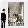 Picture of Luxuary Elephant _GroupedProduct_Rectangle_Portrait_Canvas_