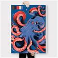 Picture of Tentacle Whirl Poster _GroupedProduct_Rectangle_Portrait_Canvas_