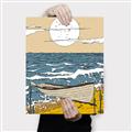 Picture of Summer Vacation Poster _GroupedProduct_Rectangle_Portrait_Canvas_