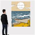 Picture of Summer Vacation Poster _GroupedProduct_Rectangle_Portrait_Canvas_