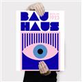 Picture of Bauhaus Eye Poster _GroupedProduct_Rectangle_Portrait_Canvas_