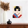 Picture of Geisha Retro Poster _GroupedProduct_Rectangle_Portrait_Canvas_
