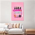 Picture of Sardines Tin Can Pink _GroupedProduct_Rectangle_Portrait_Canvas_