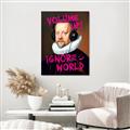 Picture of Volume Up Typography Poster _GroupedProduct_Rectangle_Portrait_Canvas_