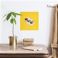 Picture of Sushi Selection on a Playing Card _GroupedProduct_Square_Canvas_