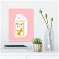 Picture of Orange Juice Poster _GroupedProduct_Rectangle_Portrait_Canvas_