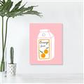 Picture of Orange Juice Poster _GroupedProduct_Rectangle_Portrait_Canvas_