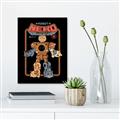 Picture of Robo Neko Cat Poster _GroupedProduct_Rectangle_Portrait_Canvas_