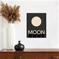 Picture of Moon Typography Poster _GroupedProduct_Rectangle_Portrait_Canvas_