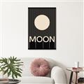 Picture of Moon Typography Poster _GroupedProduct_Rectangle_Portrait_Canvas_