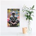 Picture of Retro Spaceman Poster _GroupedProduct_Rectangle_Portrait_Canvas_