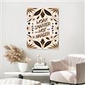 Picture of Work Smarter Not Harder Typography Poster _GroupedProduct_Rectangle_Portrait_Canvas_