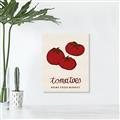 Picture of Food Art - Tomatoes Rome Food Market _GroupedProduct_Rectangle_Portrait_Canvas_