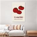 Picture of Food Art - Tomatoes Rome Food Market _GroupedProduct_Rectangle_Portrait_Canvas_