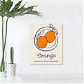 Picture of Food Art - Oranges Valencia Fruit Market _GroupedProduct_Rectangle_Portrait_Canvas_