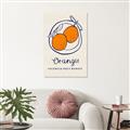 Picture of Food Art - Oranges Valencia Fruit Market _GroupedProduct_Rectangle_Portrait_Canvas_