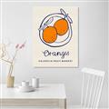 Picture of Food Art - Oranges Valencia Fruit Market _GroupedProduct_Rectangle_Portrait_Canvas_