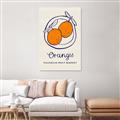 Picture of Food Art - Oranges Valencia Fruit Market _GroupedProduct_Rectangle_Portrait_Canvas_