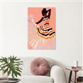 Picture of Dancer & Flourish Poster _GroupedProduct_Rectangle_Portrait_Canvas_