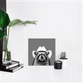 Picture of Wyatt The Cowboy Raccoon _GroupedProduct_Square_Canvas_