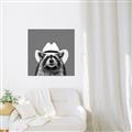 Picture of Wyatt The Cowboy Raccoon _GroupedProduct_Square_Canvas_