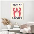 Picture of You are My Lobster Poster _GroupedProduct_Rectangle_Portrait_Canvas_