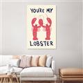 Picture of You are My Lobster Poster _GroupedProduct_Rectangle_Portrait_Canvas_