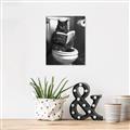 Picture of Plus Size Kitty on the Loo _GroupedProduct_Rectangle_Portrait_Canvas_