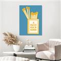 Picture of A Match May in Heaven Poster _GroupedProduct_Rectangle_Portrait_Canvas_