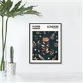 Picture of Flower Market London Poster _GroupedProduct_Rectangle_Portrait_Canvas_Framed_