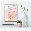 Picture of Flourishing Mind _GroupedProduct_Rectangle_Portrait_Canvas_Framed_
